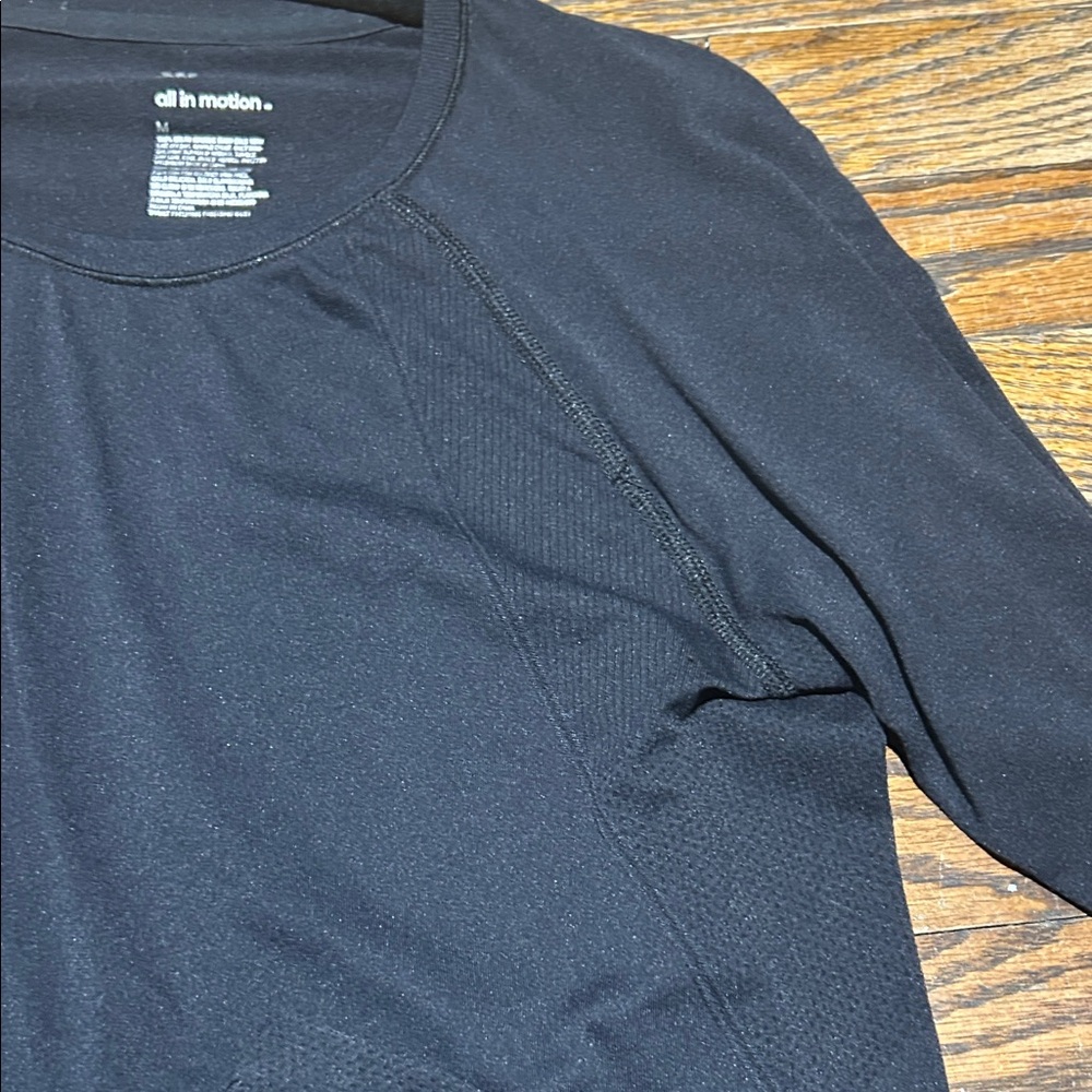 Women’s Black Long Sleeve Shirt - Picture 3 of 4